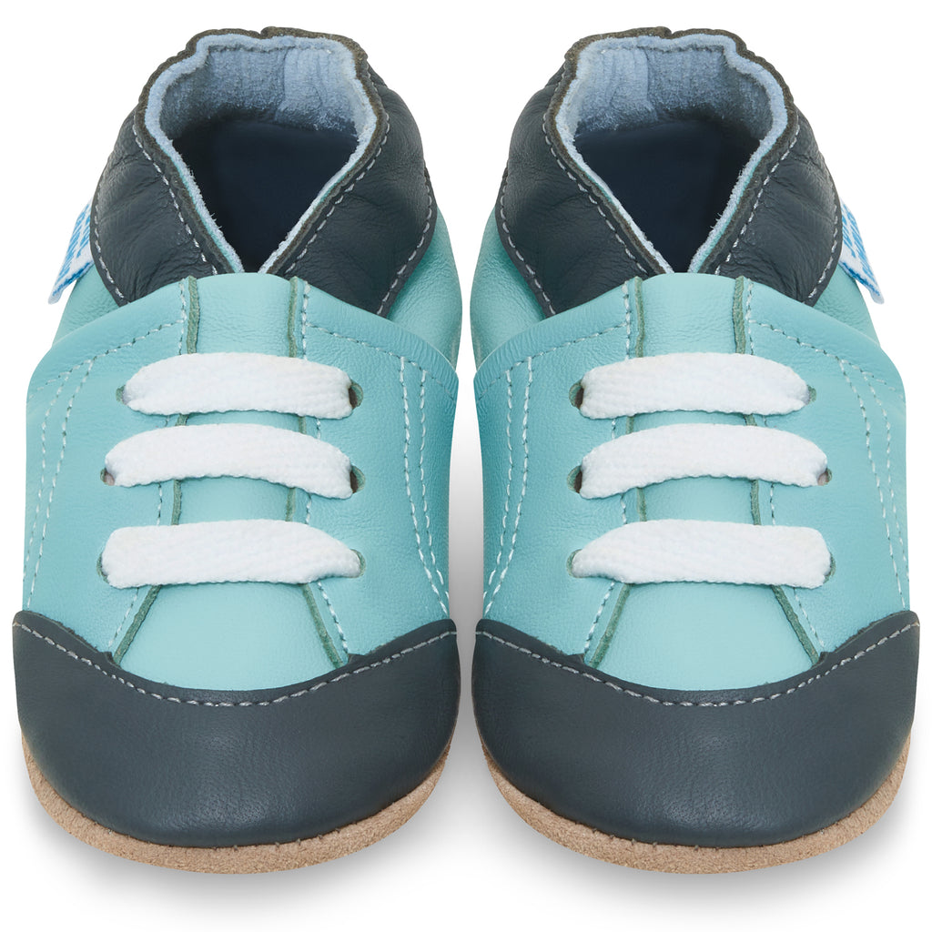 Baby Shoes Green Trainers