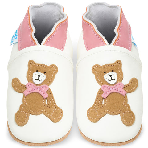 Baby Shoes Pink Teddy