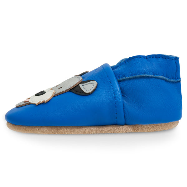 Baby Shoes Blue Duky Dog