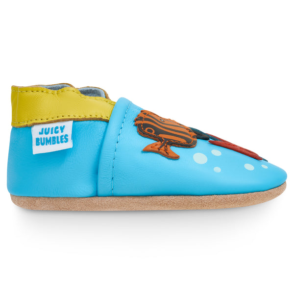 Tropical Fish Soft Leather Baby Shoes
