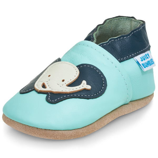 Happy Elephant Soft Leather Baby Shoes
