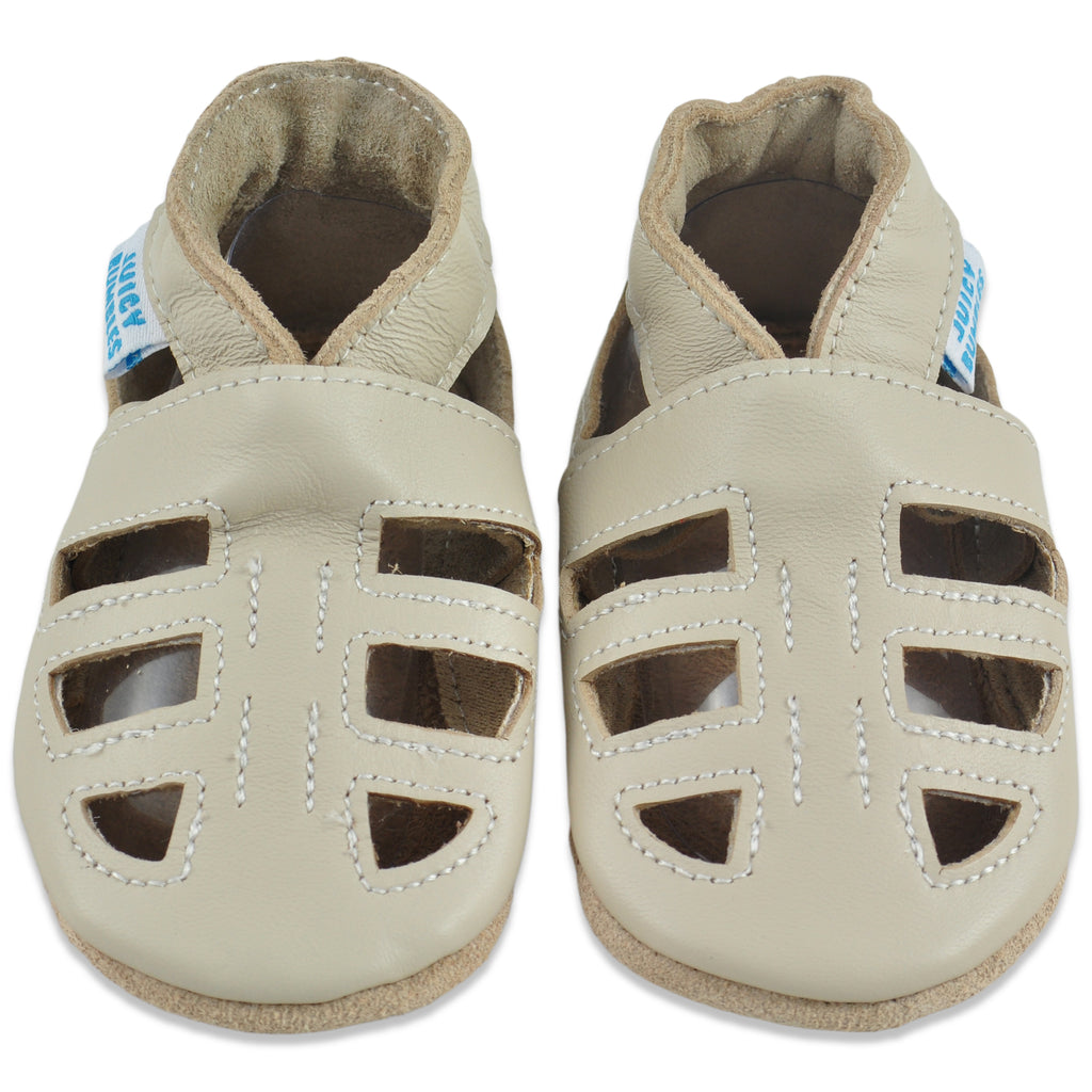 Baby Sandals Beige T-Bar