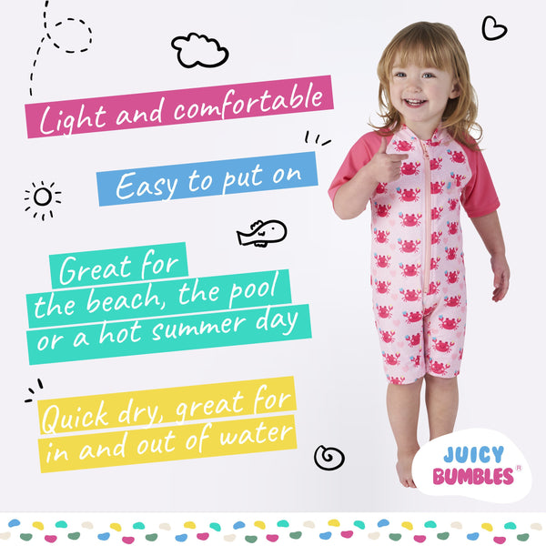 Baby Girl Swimming Costume & Swimsuit UPF50+