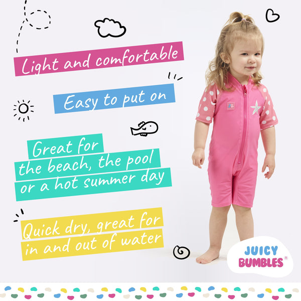 Baby Girl Swimming Costume & Swimsuit UPF50+